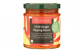 Aamra Chilli Ginger Dipping Sauce  Glass Jar  180 grams